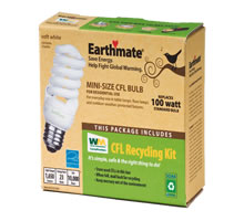 Three Earthmate 23 Watt Recycling Kit