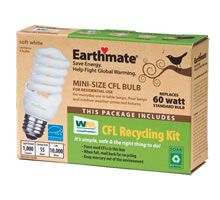 Four Earthmate 15 Watt Recycling Kit